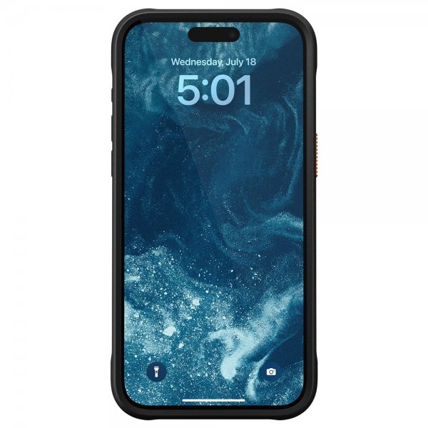 Nomad iPhone 15 Pro Max kuori Rugged Case Ultra Orange