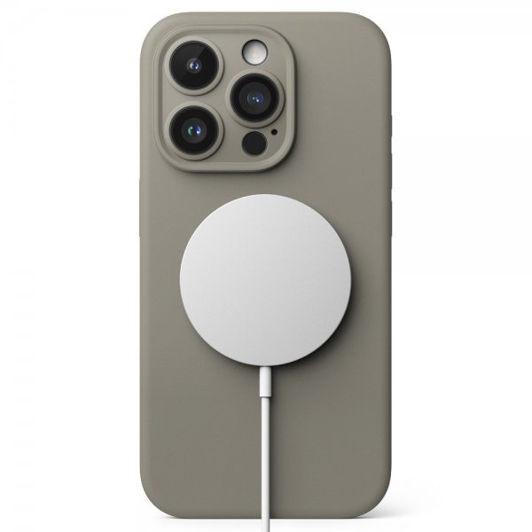 Ringke iPhone 15 Pro Max Kuori Silicone Magnetic Harmaa