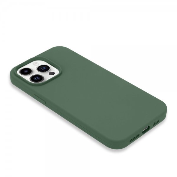iPhone 15 Pro Max Kuori Silikoni Vihreä