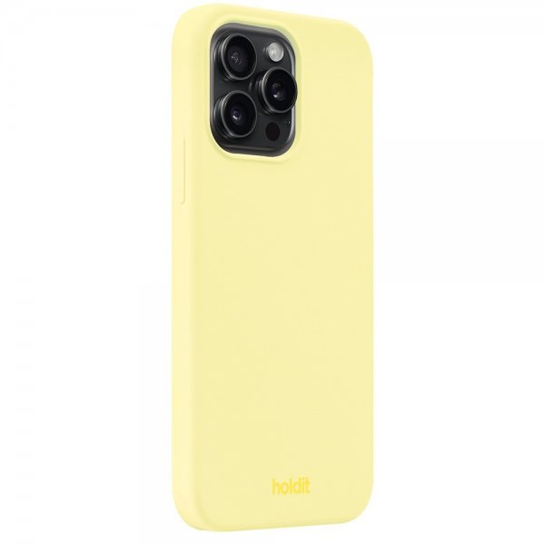 holdit iPhone 15 Pro Max Silikonikuori Lemonade