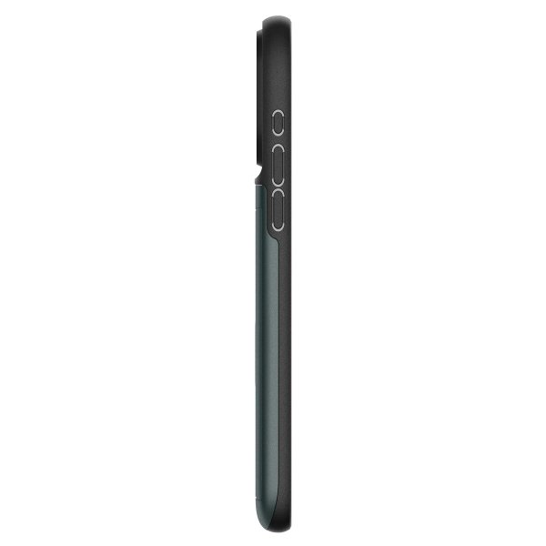 Spigen iPhone 15 Pro Max Kuori Slim Armor CS Abyss Green