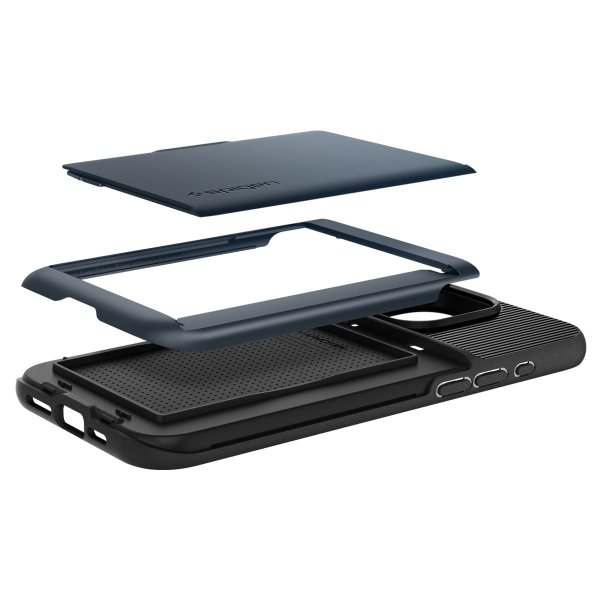 Spigen iPhone 15 Pro Max Kuori Slim Armor CS Metal Slate