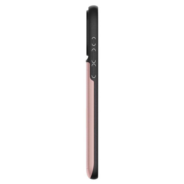 Spigen iPhone 15 Pro Max -suojakuori Slim Armor CS Rose Gold