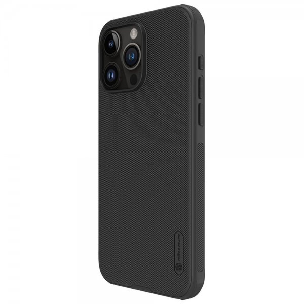 Nillkin iPhone 15 Pro Max Kuori Super Frosted Shield Pro Musta