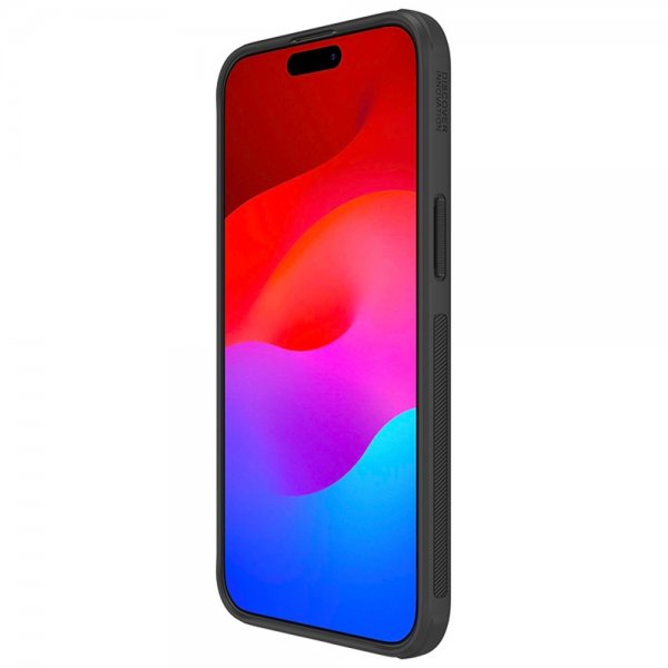 Nillkin iPhone 15 Pro Max Kuori Super Frosted Shield Pro Musta