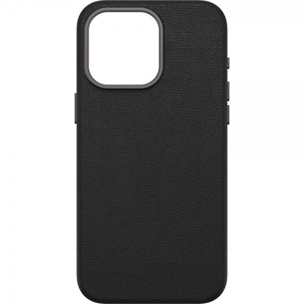 Otterbox iPhone 15 Pro Max Suojakuori Symmetry Cactus Leather MagSafe Noir Ash