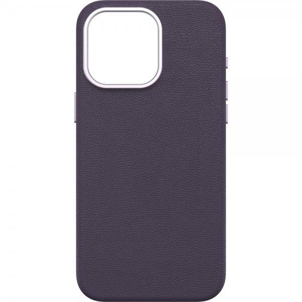Otterbox iPhone 15 Pro Max Suojakuori Symmetry Cactus Leather MagSafe Plum Luxe