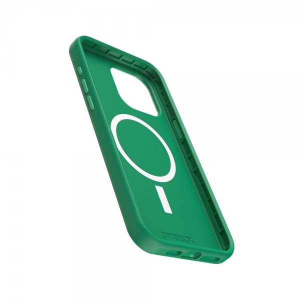 Otterbox iPhone 15 Pro Max -suojakuori Symmetry MagSafe Green Juice