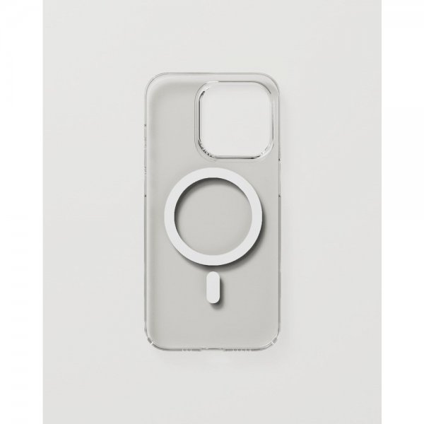 Nudient iPhone 15 Pro Max Thin Case MagSafe Transparent