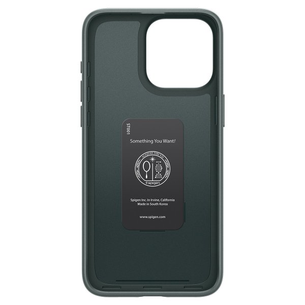Spigen iPhone 15 Pro Max Thin Fit Abyss Green -suojakuori