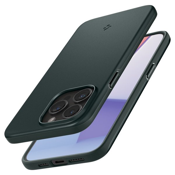 Spigen iPhone 15 Pro Max Thin Fit Abyss Green -suojakuori
