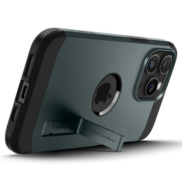 Spigen iPhone 15 Pro Max Kuori Tough Armor MagFit Abyss Green