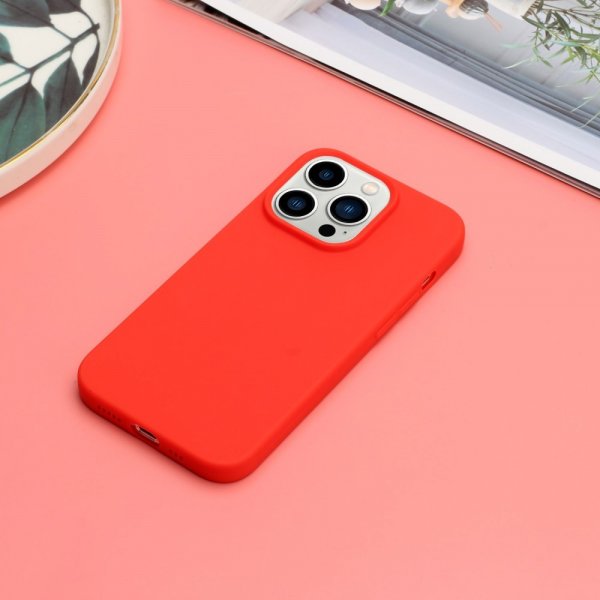 iPhone 15 Pro Max Suojakuori TPU Punainen