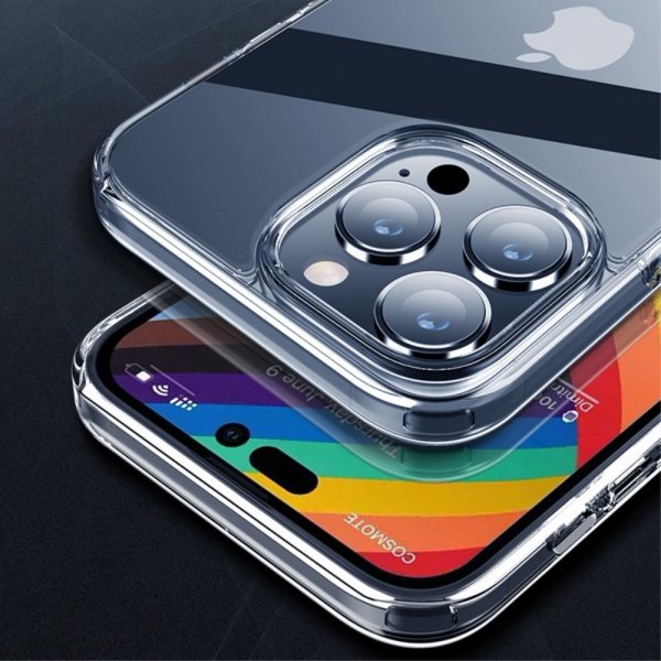 X-Level iPhone 15 Pro Max Kuori Läpinäkyvä
