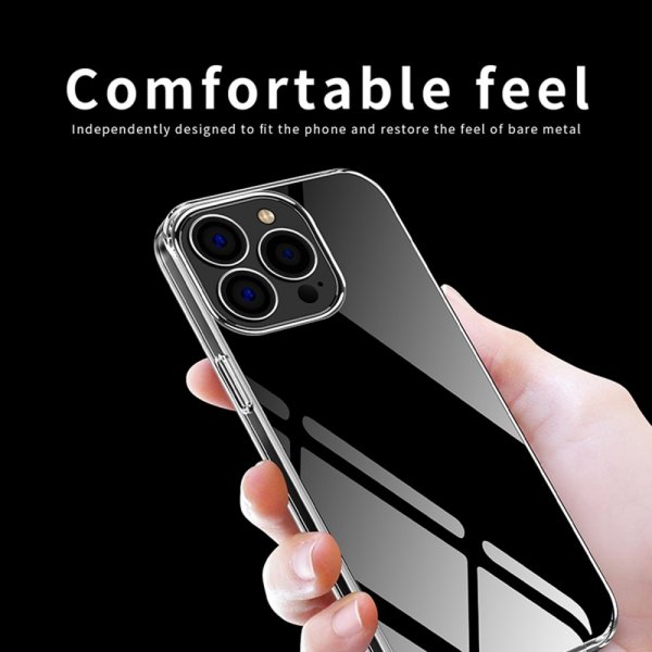 Mofi iPhone 15 Pro Max Kuori Läpinäkyvä TPU Kirkas