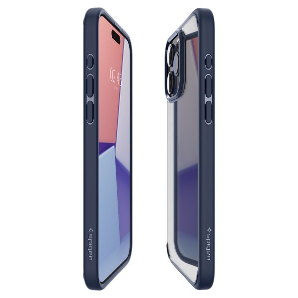 Spigen iPhone 15 Pro Max Kuori Ultra Hybrid Navy Blue