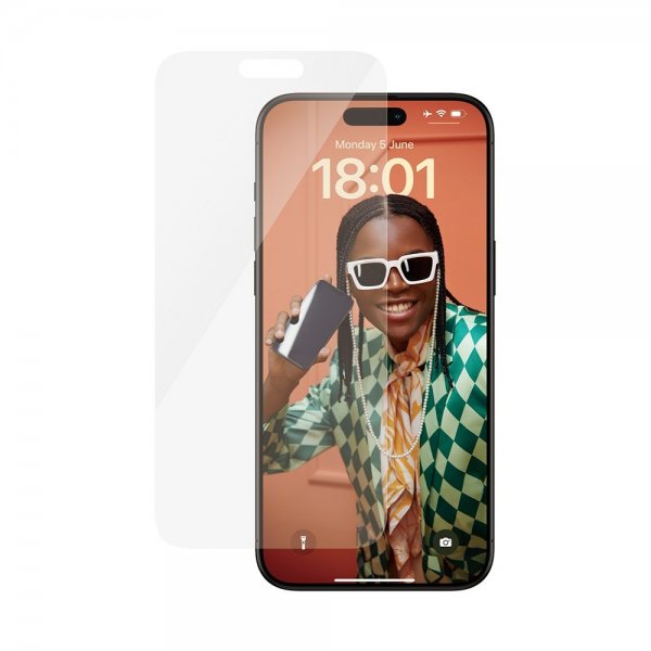 PanzerGlass iPhone 15 Pro Max -näytönsuoja, Classic Fit