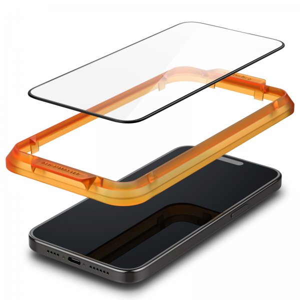 Spigen iPhone 15 Pro Max Näytönsuoja GLAS.tR ALIGNmaster 2-pakkaus