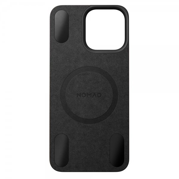 Nomad iPhone 15 Pro Max Skin Magnetic nahkainen takakansi, Horween Rustic Brown