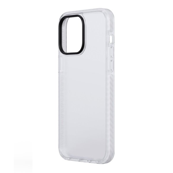 iPhone 15 Pro Max Kuori Iskunkestävä TPU Valkoinen