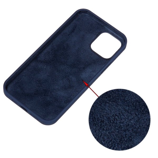 iPhone 15 Pro Silikonikuori Sininen