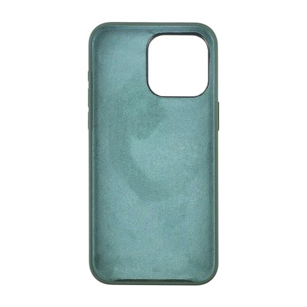 Rvelon iPhone 15 Pro -silikonikuori, vihreä