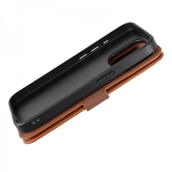 Rvelon iPhone 15 Pro Magneettinen irrotettava kuori, ruskea