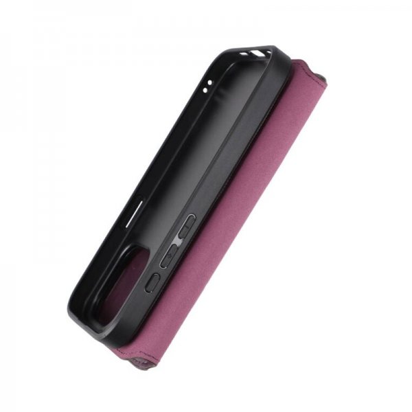 Rvelon iPhone 15 Pro -suojakuori magneettisella irrotettavalla kuorella, violetti
