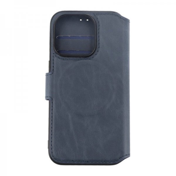 Rvelon iPhone 15 Pro -suojakuori 4 korttipaikalla MagSafe Sininen