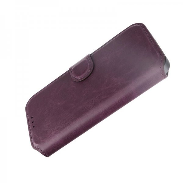 Rvelon iPhone 15 Pro Kotelo 4 korttipaikkaa MagSafe violetti