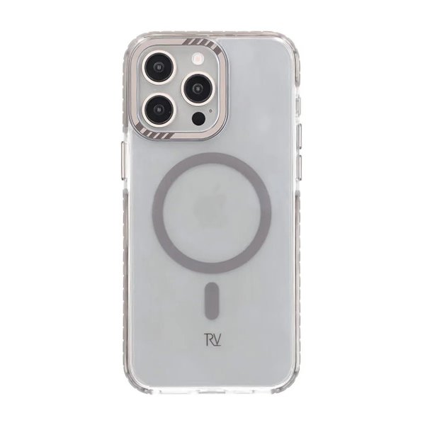 Rvelon iPhone 15 Pro Kuori TPU MagSafe Harmaa