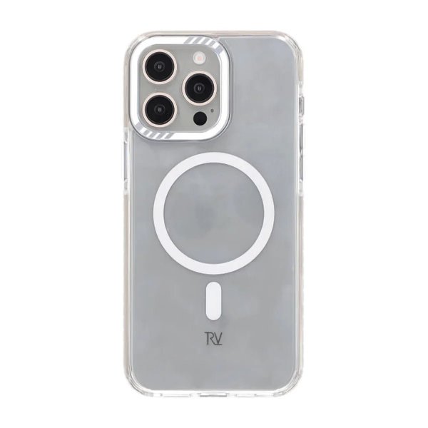Rvelon iPhone 15 Pro -kuori, vahvistetut kulmat, valkoinen