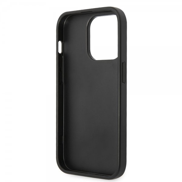 Guess iPhone 15 Pro kuori 4G Logo harmaa
