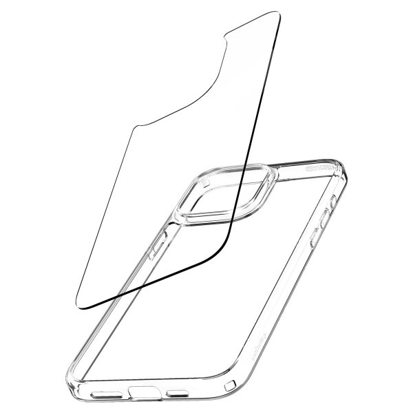 Spigen iPhone 15 Pro Air Skin Hybrid -kirkas suojakuori