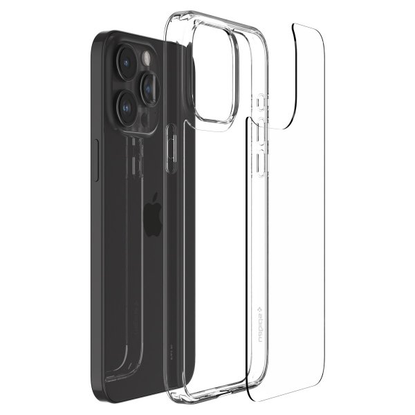 Spigen iPhone 15 Pro Air Skin Hybrid -kirkas suojakuori