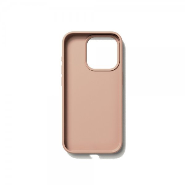 Nudient iPhone 15 Pro Kuori Base Case Peach Orange