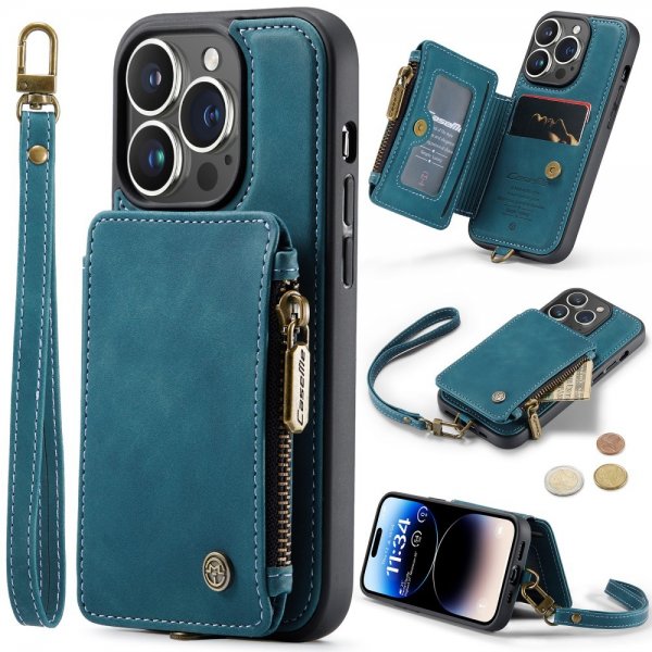 CaseMe iPhone 15 Pro Kuori C20 Series Petrol
