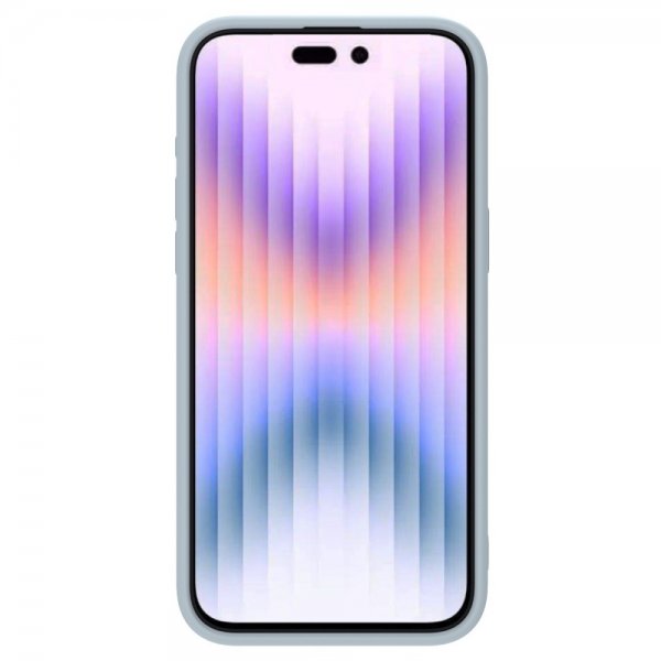 Nillkin iPhone 15 Pro -suojakuori, CamShield Silky, harmaa