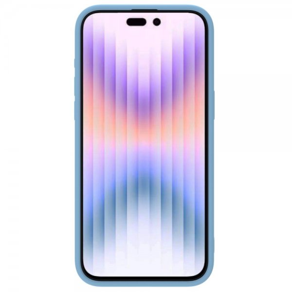 Nillkin iPhone 15 Pro Kuori CamShield Silky Vaaleansininen