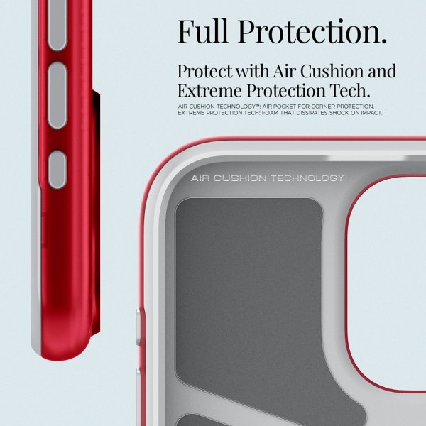 Spigen iPhone 15 Pro -suojakuori Classic C1 MagFit Ruby