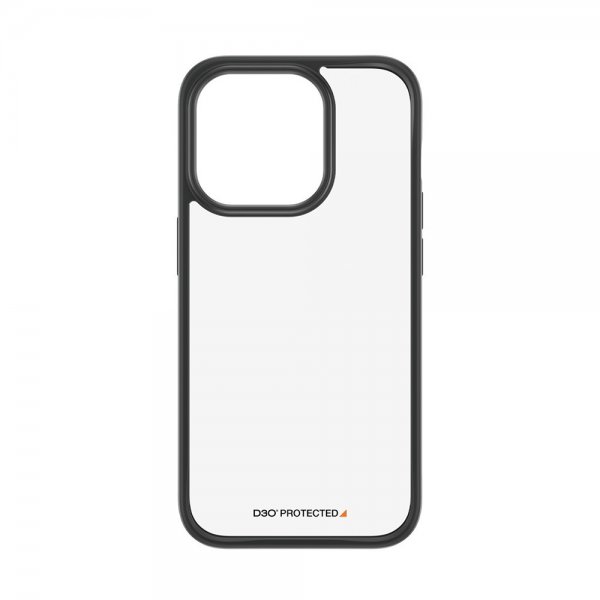 PanzerGlass iPhone 15 Pro -suojakuori ClearCase D3O, musta