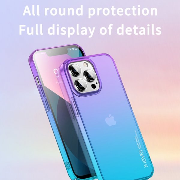 X-Level iPhone 15 Pro kuoret Colorful Series Orange