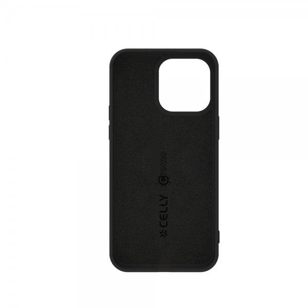 Celly iPhone 15 Pro -suojakuori CROMO Musta
