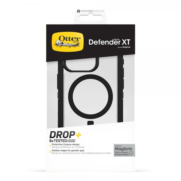 Otterbox iPhone 15 Pro -suojakuori Defender XT MagSafe Dark Side
