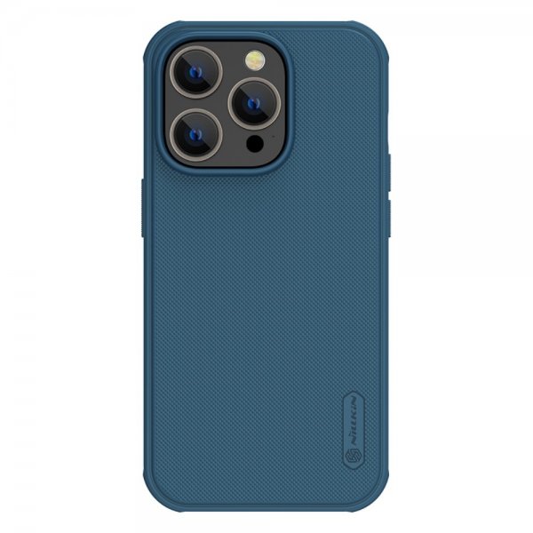 Nillkin iPhone 15 Pro Kuori Frosted Shield Pro MagSafe Sininen