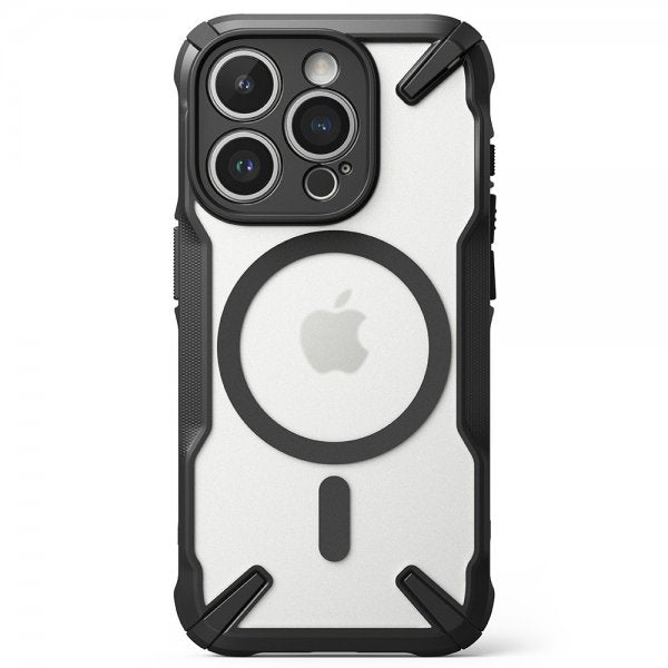 Ringke iPhone 15 Pro -suojakuori Fusion X Magnetic Matte Black