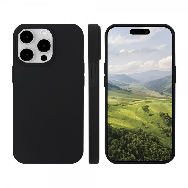 dbramante1928 iPhone 15 Pro -suojakuori Iceland Ultra D3O MagSafe, musta