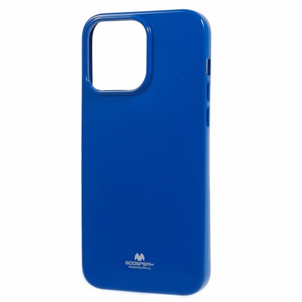 Mercury iPhone 15 Pro Kuori Jelly Glitter Sininen