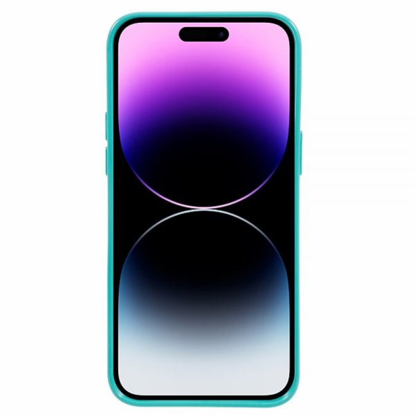 Mercury iPhone 15 Pro Kuori Jelly Glitter Syaani