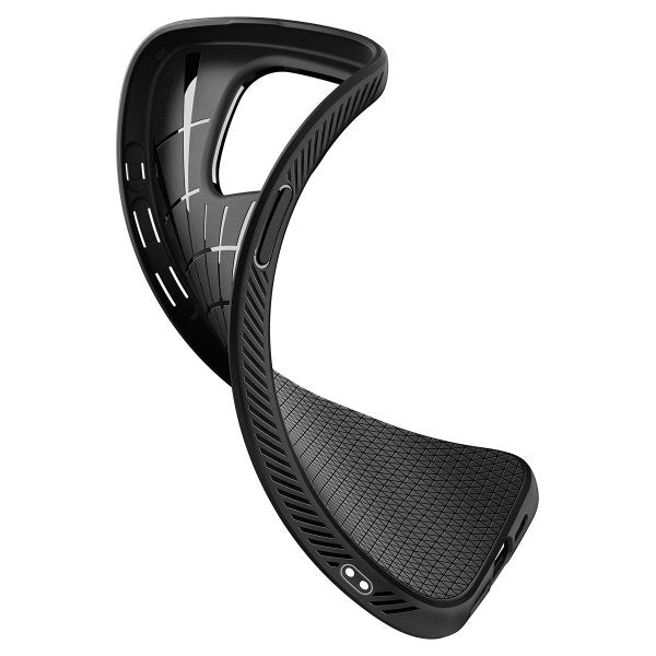 Spigen iPhone 15 Pro -suojakuori Liquid Air, mattamusta